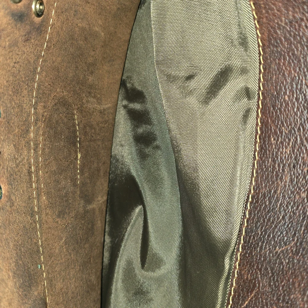 Orvis Bullhide Leather Expandable Briefcase